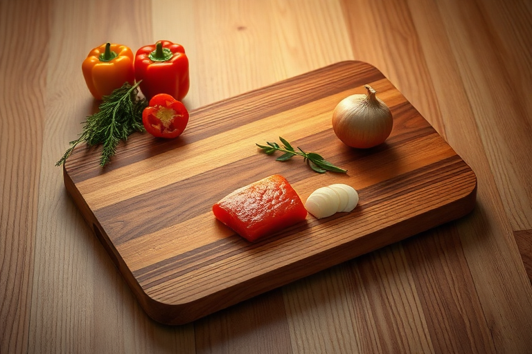  The material of your cutting board