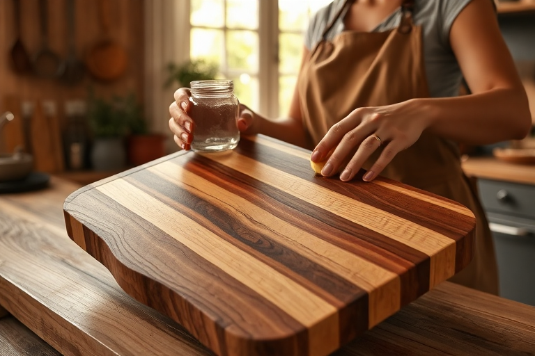 sanitizing bamboo board