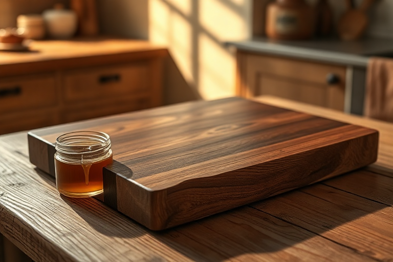 To seal a wood cutting board