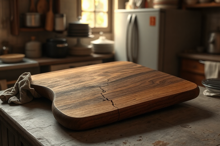 warped cutting board