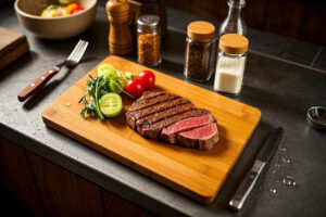 Hardwood and bamboo cutting boards are the safest options