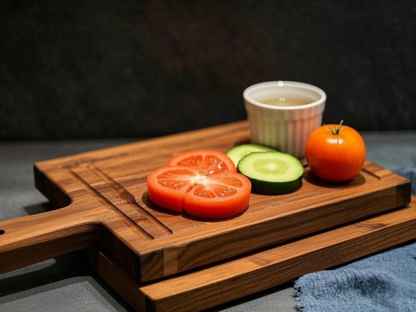 healthy wooden cutting board