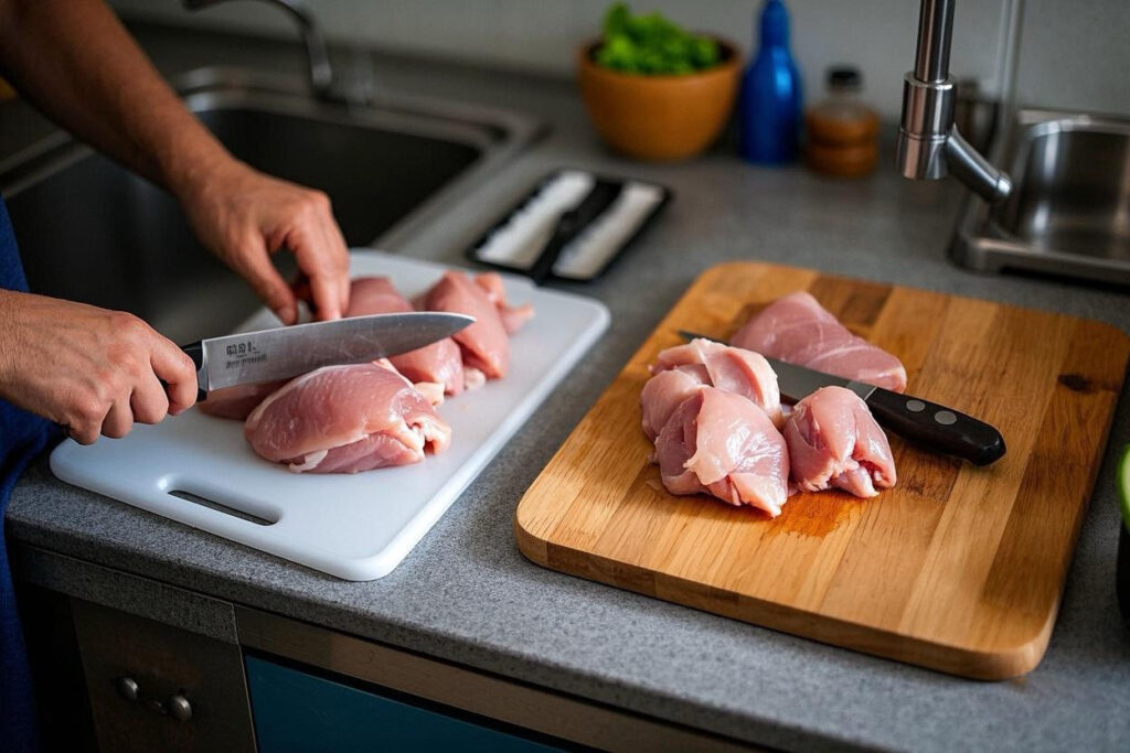 plastic cutting board safety