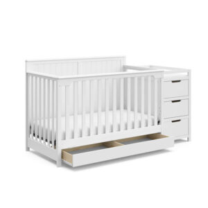 Crib with Changing Table