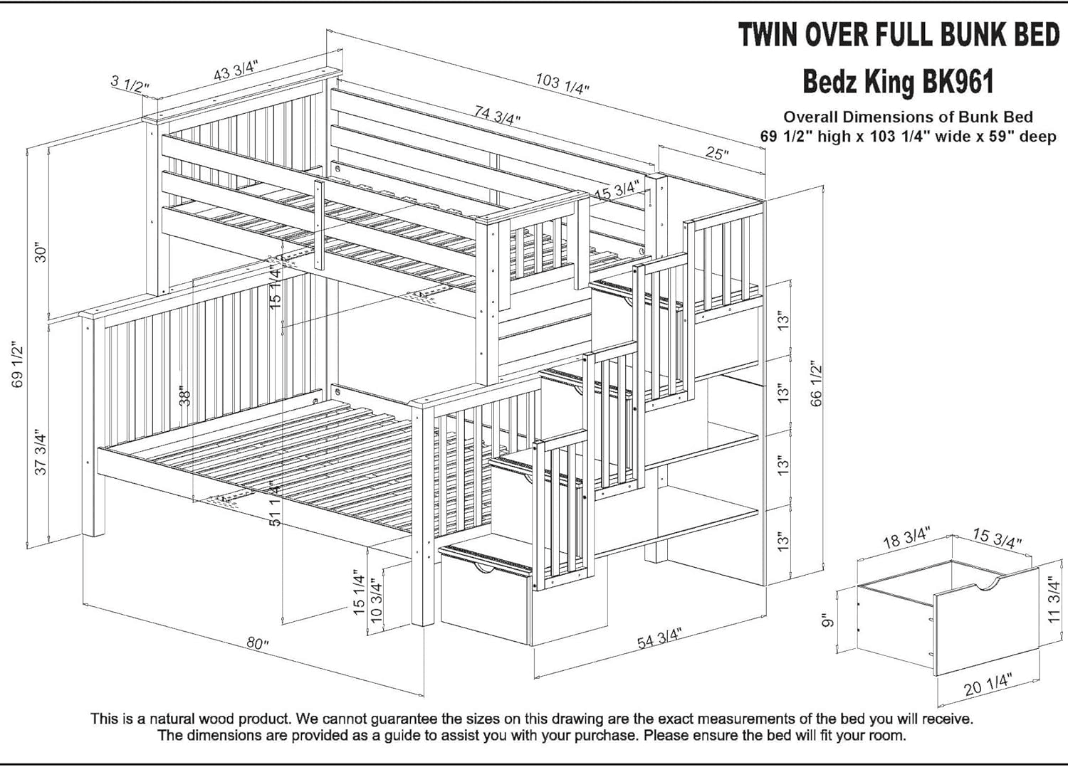 certified bunk bed frame